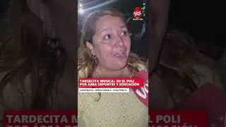 GENERAL DEHEZA: TARDECITA MUSICAL EN EL POLIDEPORTIVO.