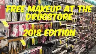 2 Minute Tips: How to get free makeup at the drugstore || 2018