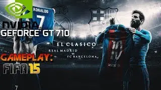 Геймплей FIFA 15 на GT 710 | Смогу ли я забить? Классика дня!!!