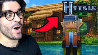 TRANSFORMEI MINHA CASA NO NOVO HYTALE E TODO O NOVO BIOMA
