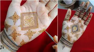 New Elegant & Unique Henna Design 2024 || Meher's Henna
