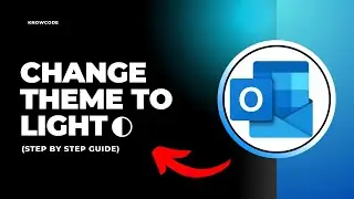 How to change Dark theme outlook to light (Quick And Easy)