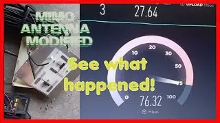 Modified 4G MIMO Antenna - See what happened