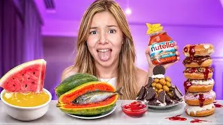 PROBANDO LAS COMBINACIONES DE COMIDA MAS RARAS DE INTERNET!!