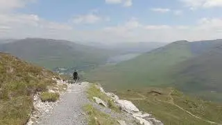 Diamond Hill summit descent, 4k