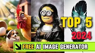 Top 5 Free AI Image Generators for 2024