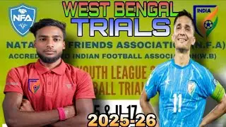 NATAGARH😊 FOOTBALL CLUB TRIALS 🆕 2025-26// West Bengal Footboller don't Mistake opportunity #Indian