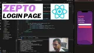 Zepto Login Page Development using React Native | Coding | developer | Kaushal