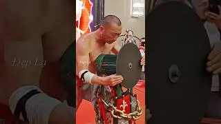 He Stopped This Spinning Blade With Just His Hands! 🤯