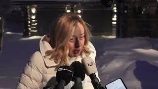 Punto stampa senza voce di Giorgia Meloni al vertice nord-sud di Saariselkä (Finlandia).
