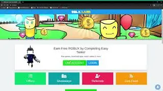 How to get free robux......(rblx land,robloxwin.com) code......