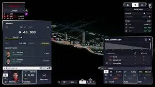 playing F1 Manager 23! Still learning fuel loads