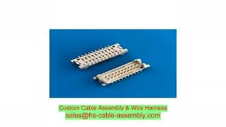 Twist Shield Wire Cable Assembly 1 2 Inch RF Coax Loader Frame Auto 1.27 Mm To 2.54 40Pin 30Pin Pvc