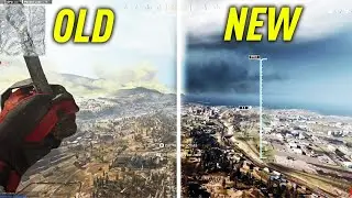 Old vs New Verdansk 84 (Side by side comparison) New Warzone Map