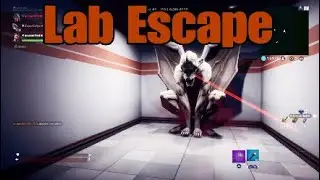 GOTTA GET OUT OF THIS CREEPY PLACE!! Fortnite Creative Lab Escape