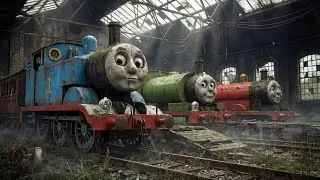 GIANT Thomas Train & Friends Found Abandoned in a Forgotten Railway Station (Unbelievable Discovery)