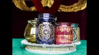 Just for $2 Easy and Quick DIY Henna Lanterns / Moroccan Lanterns / Bohemian Decor