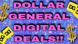 🔥🔥WOW! DOLLAR GENERAL DIGITAL DEALS!