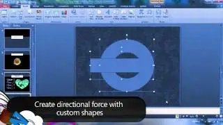 In PowerPoint: Create and edit shapes