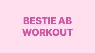 3MIN BESTIE AB WORKOUT//GRAB A PARTNER FOR THIS AB ROUTINE WITH CORE BURNOUT
