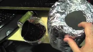 One gallon milk jug hydroponic container.