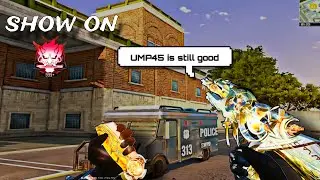 UMP is the best? Insane gameplay ☠️Rank Grind UMp class Full Gameplay | Bloodstrike mobile