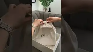 unboxing Rare DIOR bag #unboxing #diorbag #haul #dior #gift #fashion #diorlover #shopping