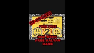 #FREE #KALYANTIPS DT 07/09/2020 kalyan #open 2 #close #fixotc daily free otc #kalyan tips and tricks