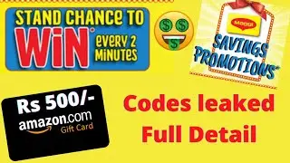 How to win Free Rs 500/- Amazon pay gift card | Maggi Saving Promotion | Free Amazon pay Rs 500/-