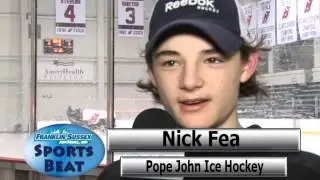 2 17 14 Pope John vs St Peters Prep Ice Hockey Gordon Cup Quarterfinal