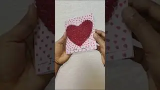 How to make propose day card/#shortsfeed