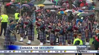 Tight security for Canada 150 celebrations in Ottawa