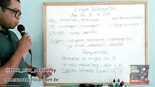 Língua portuguesa. Usos do X e do CH. 