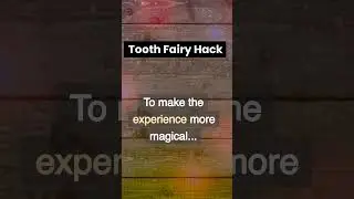To make the experience magical... #parenting #parentingfacts #family #parentinghacks #toothfairy