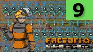 Модифицированная версия Factorio Space Age #09: Установка нефтяной шахты (странный звук)