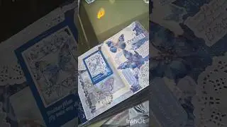 blue journaling 💙🌷🤌✨️7 days challenge #shorts #1000subscriber