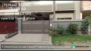 7.5 Marla Brand New House For Sale P1 Block at Valencia Town Lahore
