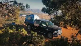 Napier Sportz Truck Tent Set-up with a View!
