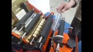WET GLUE LABELLER SELENIA SPECIAL mod.S79/3 ON CART -- ENOLMAC