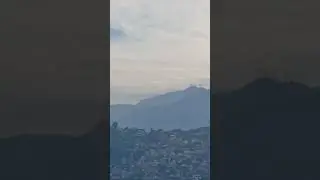 Baguio City at the top view over Pinget