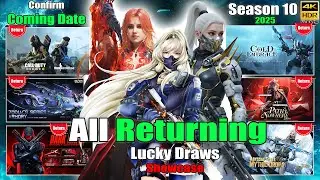 Season 10 All Returning Draws Date 2025 | All Returning Mythic & Legendary Draws Showcase Codm Leaks