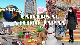 【旅行vlog】寒すぎた年末のUSJ❄️🌏オフィシャルホテル宿泊【ホテル京阪ユニバーサルタワー】