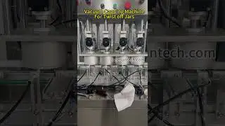 ZONESUN Vacuum Capping Machine For Jam Jar #cappingmachine #packagingmachine #machinery #capper