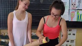 Esőbot készítése