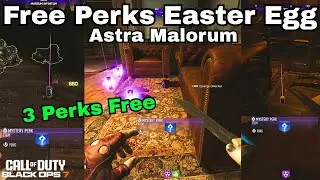 Бесплатные бонусы - Пасхальное яйцо с музыкальными дисками на карте Astra Malorum (BO7 Zombies)