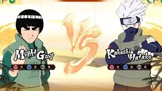 Might guy vs Kakashi Hatake | Naruto x Boruto Ultimate Ninja Storm Connections Gameplay [2k HD]