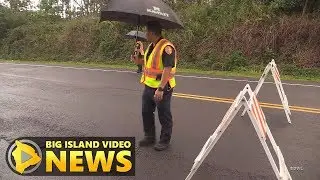 Police Restrict Highway 132 After New Fissure Erupts (May 13, 2018)