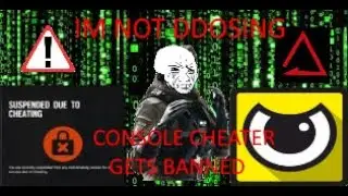 *DDOSING CHEATER* ON *CONSOLE* GETS BANNED AFTER BEING EXPOSED | RAINBOW SIX SIEGE