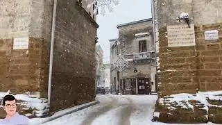Mesagne sotto la neve 2021