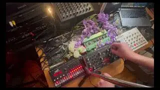 1.26.26 - moog labyrinth/LXR-02/elektron model:samples/DL4 mkII delay - improvised techno 
